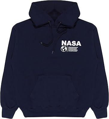 Popgear Popgear Hoodie with NASA Apollo 11 Navy Blue Logo (1 package).. DIAYTAR Nigeria offers great deals, a huge product variety, and delivery in under a week.