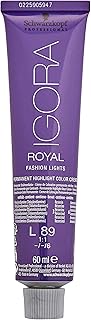 Schwarzkopf Professional Igora Royal Fashion Lights Coloring Cream for Hair, purple red L-89, 60 ml, 4045787389660.. Your digital shopping destination, DIAYTAR NIGERIA combines variety with affordability and quick delivery.