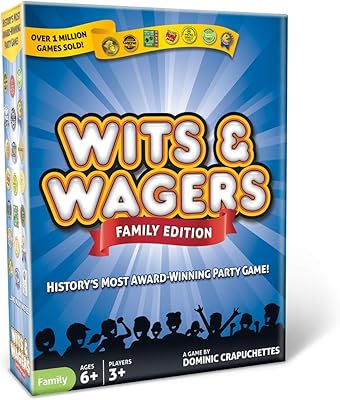 North Star Games Wits & Wagers Family Edition - Board game and quiz adapted to children.. Your home for smart shopping — DIAYTAR Nigeria delivers fast and cheap.