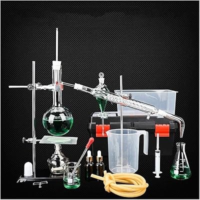Distillation device 500 ml, distillation device, set of scientific laboratory distillation equipment.. DIAYTAR NIGERIA delivers satisfaction with every purchase through our affordable and reliable service.