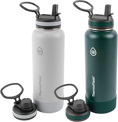 Double -walled stainless steel isothermal bottle in stainless steel, 40 oz, 2, ice gray/pine package.. Unlock a world of affordable products with DIAYTAR NIGERIA's expansive e-commerce platform.