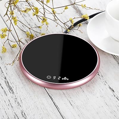 Mini portable cup heater, cup base for 2 heated coffee cups - Intelligent thermal cup base - Convection heating plate - Water -of -the -way heating cushion - Pink.. Nigeria's e-commerce leader delivers unmatched variety and value to your doorstep in just 5-8 days.