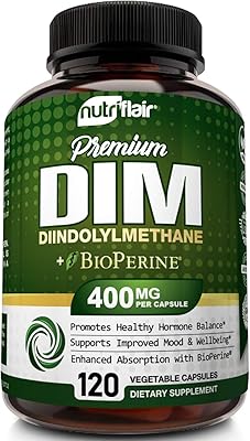 Nutriflare Dim 400 mg dietary supplement with bioperin, 120 capsules - diiNeLylmethane - supports estrogen metabolism and hormonal balance.. DIAYTAR NIGERIA: Where every shopping need is met with affordable prices and reliable 5-8 day delivery.