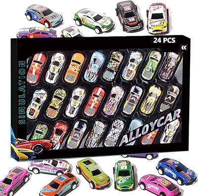 Metal racing cars to be removed - Package of 24 alloy racing cars molded under pressure, set of mini racing cars 2023, excellent toy, birthday gift for toddlers of 3 4 5 6 7 years old, boys and girls.. Why shop anywhere else? DIAYTAR Nigeria has it all, at prices you’ll love.