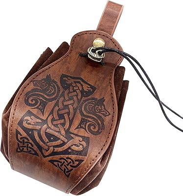 Medieval belt bag Viking Viking Thor Hammer Fanny Pack Renaissance Vintage Size Bag Cord Dress Larp Bag Cosplay Halloween Accessories.. Your shopping dreams realized through DIAYTAR NIGERIA's affordable platform with reliable delivery times.