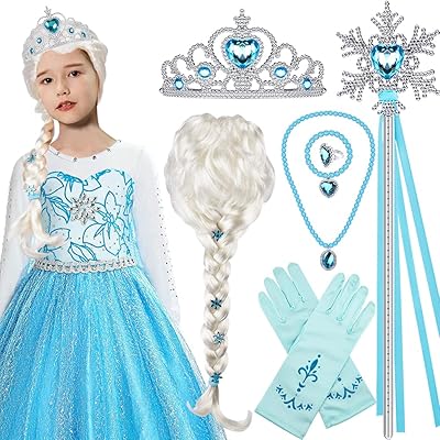 Elsa wig the snow queen taco bear with princess crown Elsa, princess costume accessories Elsa for children and girls.. DIAYTAR NIGERIA connects Nigerians with quality products at affordable prices, delivered in 5-8 days nationwide.