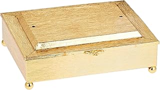 Square book support in gold -plated metal - gold.. Quick delivery. Quality products. Great deals. That’s DIAYTAR Nigeria.