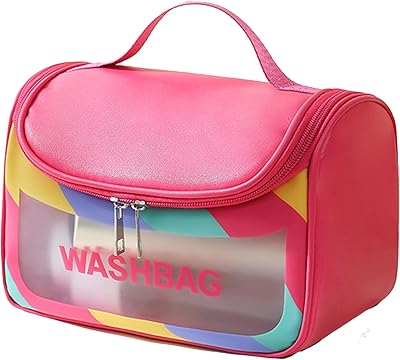 Swift travel toiletry bag for women, waterproof makeup bag with handle, large capacity makeup bag, pink.. Looking for a deal? DIAYTAR Nigeria has thousands waiting for you.