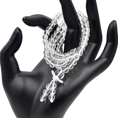 Mala Buddhist bracelet in natural precious stones AD 108 healing pearls.. Experience the ease of modern shopping with DIAYTAR NIGERIA's vast selection and quick delivery service.