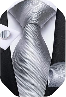 Waked tie set + costume pocket + pair of cufflinks + Dibango silver tie pliers.. DIAYTAR NIGERIA: Your trusted marketplace that combines variety, affordability and reliable shipping.