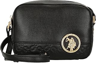 Betndorf shoulder bag, in polyurethane, black, size 21x5x15 US Polo, black, 21x5x15, contemporary.. Navigate through thousands of products at pocket-friendly prices with DIAYTAR NIGERIA's easy-to-use platform.