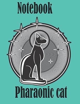 Pharaonic cat notebook: size; 8.5 x 11 Book (215.90 mm x 279.40 mm) 17.520 x 11.250 notebook.. Why shop anywhere else? DIAYTAR Nigeria has it all and delivers fast.