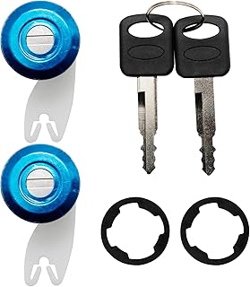 Kit of Sahisday door lock with spare keys for Ford F150 F250 F350 Pickup 1992 1993-1995.. DIAYTAR NIGERIA delivers more than products - we deliver affordable shopping satisfaction nationwide.