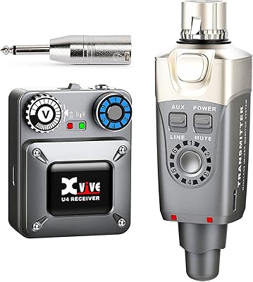 XVIV U4 wireless in-ear monitor system, professional IEM transmitter and belt receiver for studio, group rehearsal and live performance.. Experience the power of choice with DIAYTAR NIGERIA's extensive catalog and reliable delivery service.