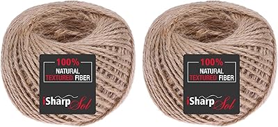 2-1 game of Isharpsole jute jute string 30 meters of natural canvas.. Love deals? DIAYTAR Nigeria has you covered with low prices and fast delivery.