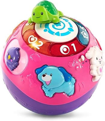 VTECH WIGGLE & CROLL BALL, Violet (Amazon exclusivity).. DIAYTAR NIGERIA combines extensive variety with budget-friendly prices and prompt nationwide delivery.