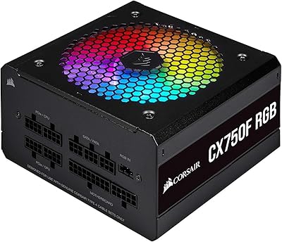 Fully modular ATX power supply Corsair CX750F RGB 80 Plus bronze - Black.. DIAYTAR NIGERIA: Revolutionizing accessibility to quality products at budget-friendly prices across Nigeria.