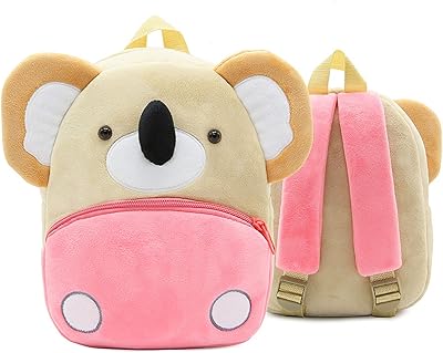 Nice plush backpack for toddlers with a cartoon animal motif for kindergarten, suitable as a gift for girls from 1 to 5 years old (Koala).. Browse endless categories on DIAYTAR Nigeria — your items delivered in just days.