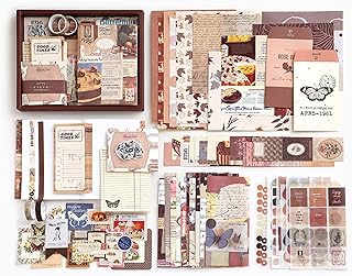 155 pieces of vintage cosmetic stickers for newspaper, scrapbooking, paper, art collection, newspaper photos, ephemeral for joint newspaper, Washi stickers, DIY gift for teenagers.. Your daily needs delivered to your door — DIAYTAR Nigeria style.
