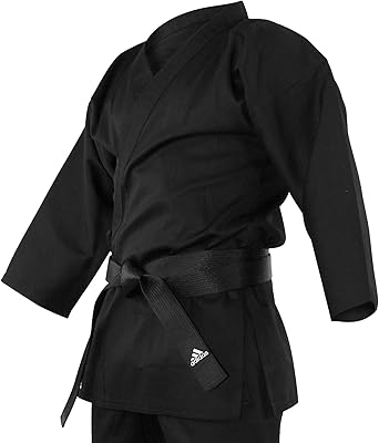 Adidas Komono Bushido karate uniform, size 180 cm, black.. Your complete marketplace solution, DIAYTAR NIGERIA offers unbeatable value with delivery within the week.