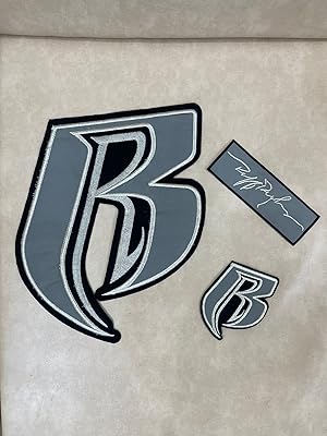 12 "Set of reflective embroidered patches Jumbo Ruff Ryder for biker cardigan on the back.. Shop like never before with DIAYTAR NIGERIA's comprehensive marketplace and budget-friendly shipping.