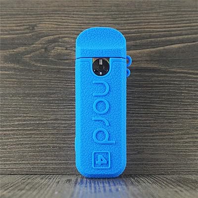 Orin Smok Nord 4 shell, textured silicone shell for northern Smok 4 80W, non -slip protective cover, wrapped sleeve skin sticker (blue).. DIAYTAR NIGERIA combines affordability with convenience, delivering your purchases within 5-8 days.