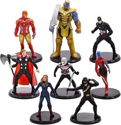 Super-hero toys, 8 Avengers cake decoration pieces, Happy Birthday Cake Decoration, Birthday Party Cake Decoration supplies, Cupcake figurines, Collection objects.. Your budget-friendly online marketplace, DIAYTAR NIGERIA delivers a world of products in just 5-8 days.