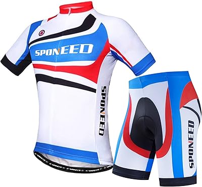 Short -sleeved cycling jersey printed sponeed for men, mountain bike clothes, road bike shorts.. Shop across boundaries with DIAYTAR NIGERIA's comprehensive catalog delivered nationwide at budget rates.