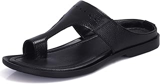 Burwood leather slippers for men BWD314.. Shop confidently with DIAYTAR NIGERIA's vast product range and budget-friendly nationwide shipping.