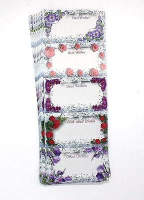 Best Wishes® stickers (package of 100) for gift packaging, scoring and name packaging - pack of 100.. DIAYTAR NIGERIA makes quality accessible with our diverse product range and dependable delivery service.
