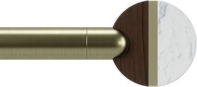 Umbra Lolli Modern 1 curtain rod, includes 2 extremities, supports and matching hardware, 36 to 72 ", 344", Polished brass.. Your comprehensive marketplace awaits at DIAYTAR NIGERIA with affordable prices and reliable delivery times.