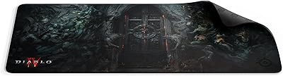 Steelseries QCK play surface - Diablo IV edition - Thick XXL fabric - Office size - Optimized for play sensors.. DIAYTAR NIGERIA: Where shopping meets satisfaction with affordable prices and prompt delivery services.