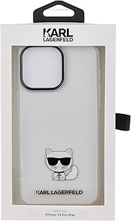 CG Mobile. Karl Lagerfeld IML Protective shell with black camera outline and logo.. DIAYTAR NIGERIA: Where quality meets accessibility with affordable prices and prompt shipping.