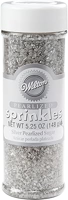 Wilton 710-042 Decor in pearl sugar - Silver.. DIAYTAR NIGERIA makes quality accessible to all with our affordable prices and quick delivery service.