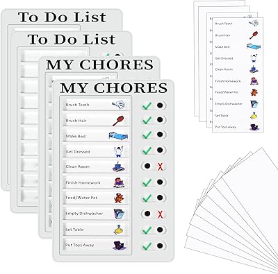 4 Plastic RV Parts List of things to do Table Table Demobile Control List, Detachable messages table, Task planning tables with 10 cards to check items and accessories.. Explore the biggest product variety online — only at DIAYTAR Nigeria.