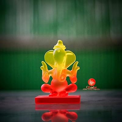 SUDEEP India Lord Ganesha/Ganpati Idol for car dashboard | Beautiful Ganesh statue for car dashboard (7x5 cm).. Shop across boundaries with DIAYTAR NIGERIA's comprehensive platform and budget-friendly delivery.