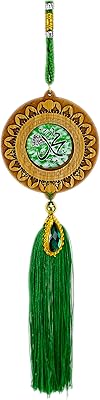 An ornament hung on the car mirror for Muslims a pendant.. DIAYTAR NIGERIA makes online shopping accessible to all with budget-friendly prices and reliable delivery.