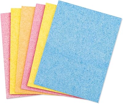 Compressed artisanal sponges Hygloss Products, 3 "x 4", matching colors, 6 units.. You deserve better shopping — choose DIAYTAR Nigeria today.