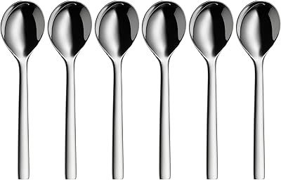 Set of tablespoons WMF Nova, Silver, WM-12-9159-6040, 6 pieces.. Shop across categories at DIAYTAR NIGERIA with the confidence of prompt and budget-friendly delivery.