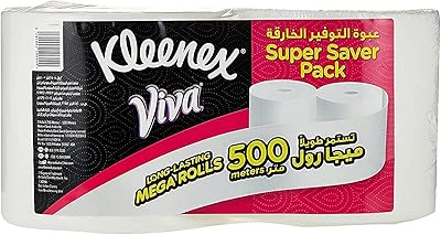 Kleenex viva wipe rollers - 2 x 250 meters package).. Save time and money with DIAYTAR Nigeria’s online store.
