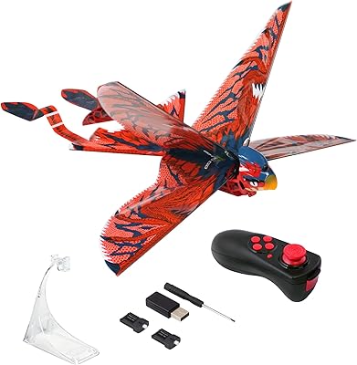 Zing Go Go Bird - Red - Folding Flying Toy - looks like and flies like a real bird - Excellent toy for beginners for boys and girls (flying dragon).. DIAYTAR NIGERIA: Making quality products accessible to all Nigerians at affordable prices.