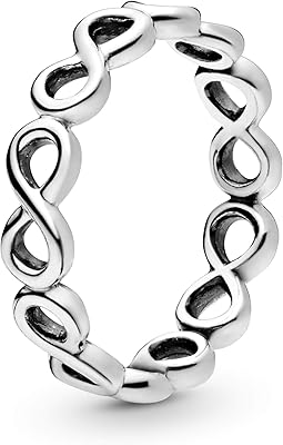 Pandora jewelry - Simple infinite ring - Gift for her - Sterling money.. Wide range, low cost, fast delivery — that’s DIAYTAR Nigeria.
