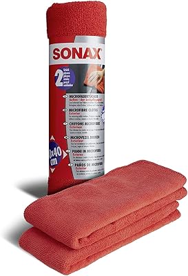 Outdoor cleaning cloth in Sonax red microfiber (2 rooms) 416 241.. DIAYTAR NIGERIA combines extensive variety with budget-friendly prices and prompt nationwide delivery.