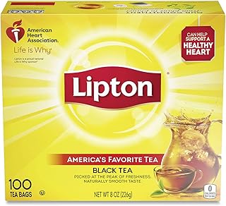 Lipton flavor bags black flavor 100 per box.. DIAYTAR NIGERIA: Where smart shoppers find everything they need at prices they can afford.