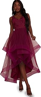 V-collar embroidered dress for women, knit skirt, split hem, mid-long cocktail dress.. DIAYTAR NIGERIA delivers affordability and convenience to your doorstep within 8 days of purchase.