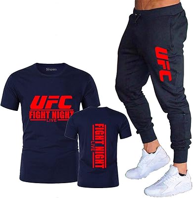 T-shirt and mid-long sleeve pants for adolescents, outdoor fitness tracksuit, mixed martial arts (size XL:.. Looking for a deal? DIAYTAR Nigeria has thousands waiting for you.