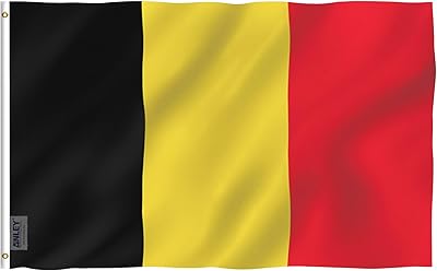 Only Belgian Fly Breeze flag, size 3 x 5 feet - Bright colors and resistant to discoloration and UV rays - Tissue and double sewing header - National flags of Belgium in polyester with 3 x 5 feet copper eyelets.. DIAYTAR NIGERIA: Where value shopping meets reliable 5-8 day delivery across the nation.