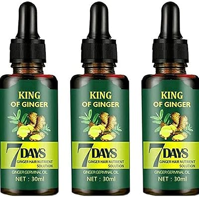 3 Pack 7 days of hair regrowth ginger essential oil hair loss treatment hair growth serum care for men and women, 30 ml.. Experience the power of choice with DIAYTAR NIGERIA's vast catalog and affordable 5-8 day delivery.