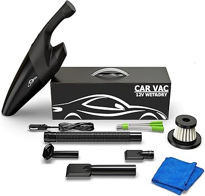 Jarvis High power High power vacuum cleaner 12 V for damp and dry cleaning, interior detail kit, 120 W HEPA filter, ventilation brush accessories and free microfiber towel.. Shop confidently with DIAYTAR NIGERIA, offering affordable prices and reliable delivery within a week.