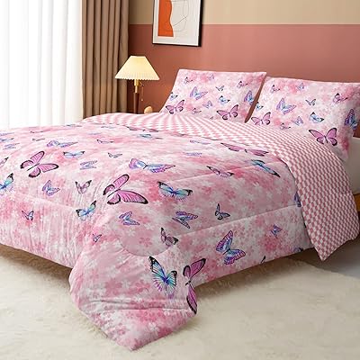 Datura Home Bedy Bed Bedroom Pattern Pink Flowers and Butterflies with 1.. Nigeria's most diverse e-commerce platform delivers quality and affordability to your doorstep in 5-8 days.